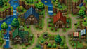 create 8bit 16bit pixel art background tileset tilemap 2d top down game assets