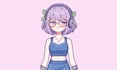 draw, rig cute pixel art vtuber model avatar, animated chibi pixel live2d vtuber