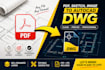 convert your PDF blueprint into an editable autocad file