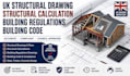 uk structural drawing structural calculation building regulations building code
