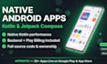 develop native android app in kotlin and jetpack compose