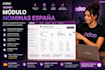 nominas españa odoo community 17