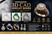 create realistic 3d cad ring, pendant, and jewelry designs
