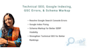 do technical SEO, fix google indexing and gsc errors