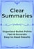 summarize any content into clear bullet points