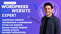 build wordpress elearning online course with learndash tutor lms and learnpress
