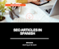 writing SEO articles in spanish
