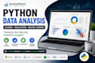 analyze and visualize data using python and machine learning