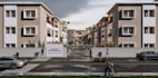 develop luxury gated community,estate property,housing external render,site plan