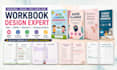 design kid workbook educational workbook, adhd planner women, student workbook