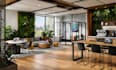 design commercial interiors with photorealistic 3d rendering