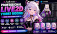 create professional live2d vtuber rigging