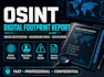 do osint digital footprint and online reputation research