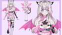 draw live2d vtuber model vtuber rigging, anime vtuber commission vtube studio