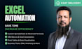 do ms excel automation, excel vba macro, and spreadsheet automation
