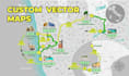 design professional vector travel maps and custom location icons