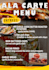 design a restaurant menu, cafe menu and food menu