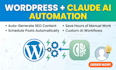 do wordpress plus claude automation
