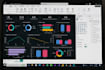 create ml notebooks, power bi and html CSS javascript dashboards