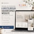 design redesign multilingual bilingual squarespace website