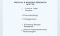 handle medical and nursing research