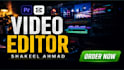 do professional and amazing video editing