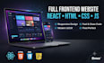 build a responsive landing page in HTML CSS