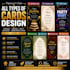 design luxury invitation and event cards