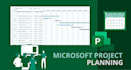 create a professional construction planning in ms project