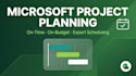create a construction gantt chart and schedule in ms project