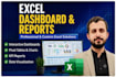 create excel dashboards, reports and automated spreadsheets