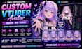 design and rig a custom vtuber avatar