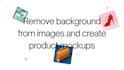 remove background from images and create product mockups