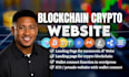 create a crypto website, nft website, ico presale and web3 website