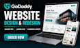 design godaddy website redesign godaddy website on godaddy website builder
