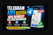 fix declined telegram ads and get your ad approved fast