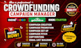 setup kickstarter and indiegogo crowdfunding campaign