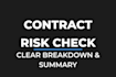 contract review risk analysis