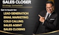 commission based sales closer sales representative salesperson sales agents b2b