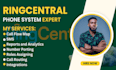 ringcentral sms campaign setup 10dlc a2p gohighlevel twilio ringblaxe pbx setup