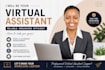 be your virtual assistant for data entry, web research and admin support