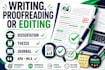 proofread dissertations, theses, journals, and academic documents