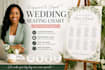 design a printable wedding seating chart for your reception