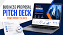 business proposal presentation, investor pitch deck, powerpoint slides