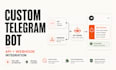 build a custom telegram bot with API and webhook integration