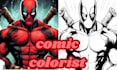 be your comic book colorist