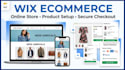 design wix ecommerce website redesign online store and product setup