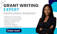do startup, nonprofit, small business grant application