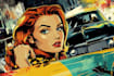create art space superhero comic book illustrations