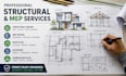 do structural design, mep, roof, elevation, and foundation plan